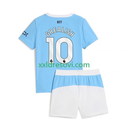 Manchester City Jack Grealish 10 Domaći Dječji Nogometni Dres 2025-2026